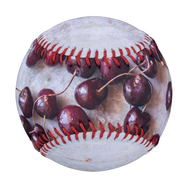 Pelota De Béisbol Cerezas (Anverso)