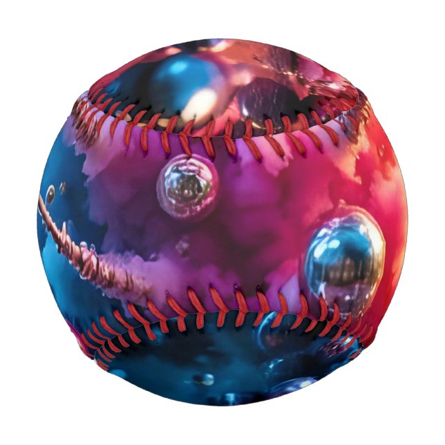Pelota De Béisbol Chaotic Explosions (Anverso)