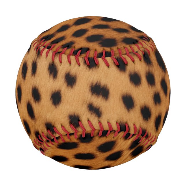Pelota De Béisbol Cheetah Animal Fur (Anverso)