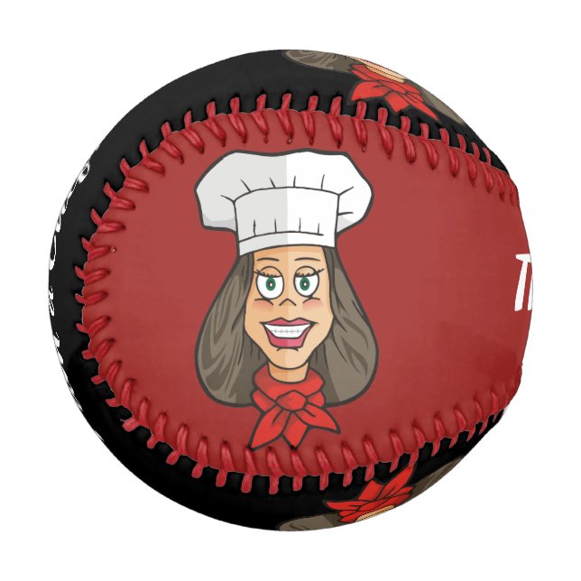 Pelota De Béisbol Chef femenino (Anverso izquierdo)
