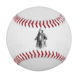 Pelota De Béisbol Chica Vaquera Bonita