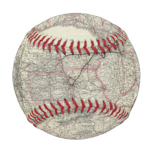 Pelota De Béisbol Chicago Milwaukee y St Paul Ry y conexiones