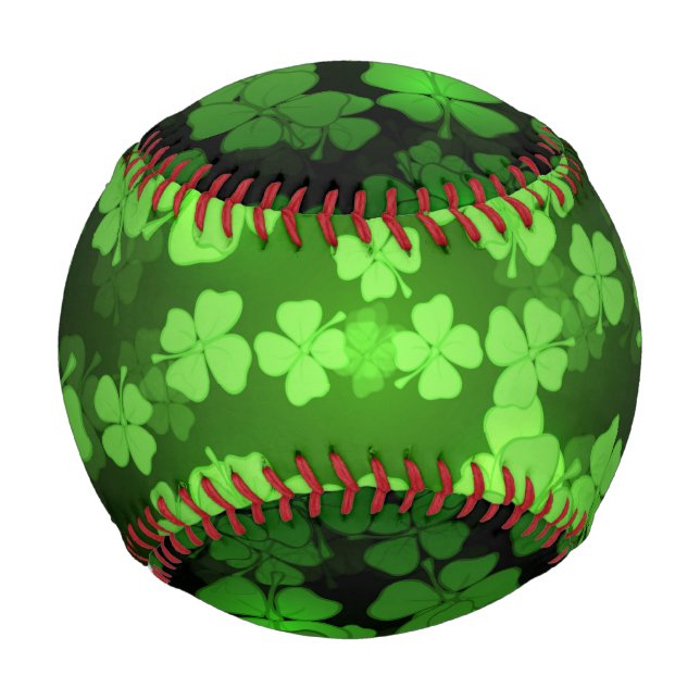 Pelota De Béisbol Chispas verdes (Anverso)