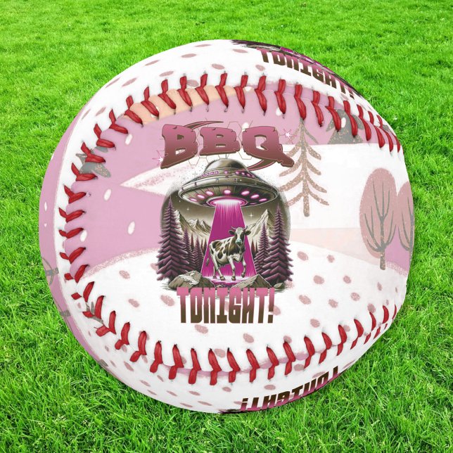 Pelota De Béisbol Chiste de secuestro de vacas en barbacoa para extr (Subido por el creador)
