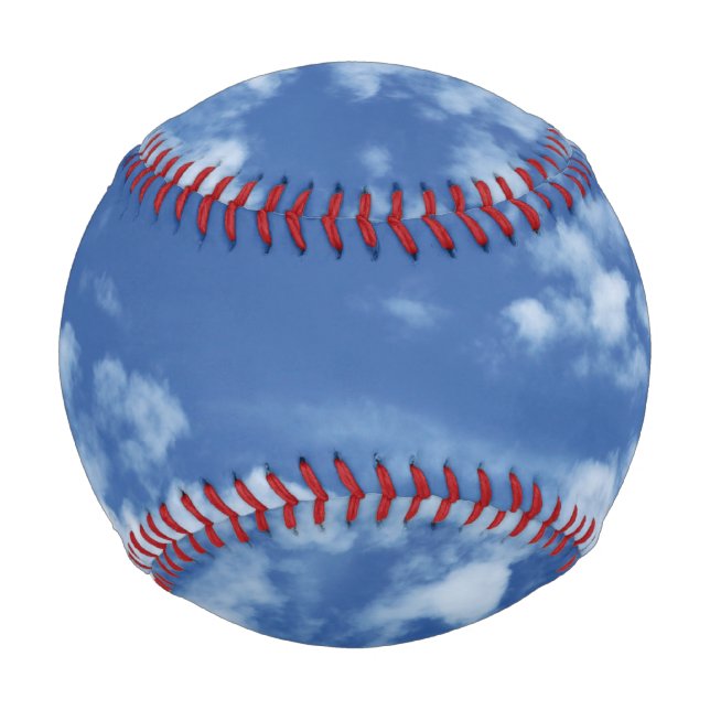 Pelota De Béisbol Cielo nublado (Anverso)