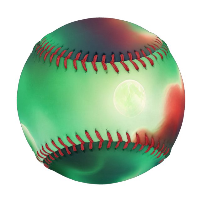 Pelota De Béisbol cielo verde (Anverso)