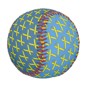 Pelota De Béisbol Cinta amarilla estándar de Kenneth Yoncich