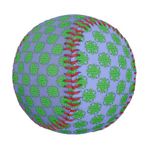 Pelota De Béisbol Cinta de los Ríos Verdes por Kenneth Yoncich