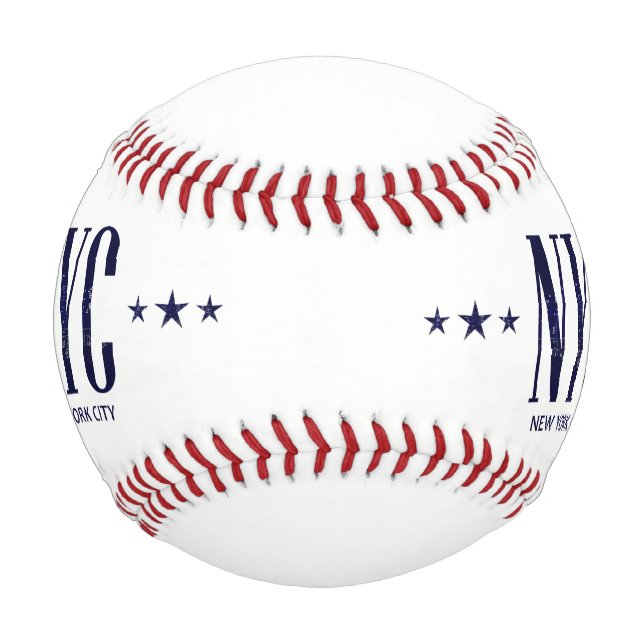 Pelota De Béisbol Ciudad de Nueva York (Anverso)