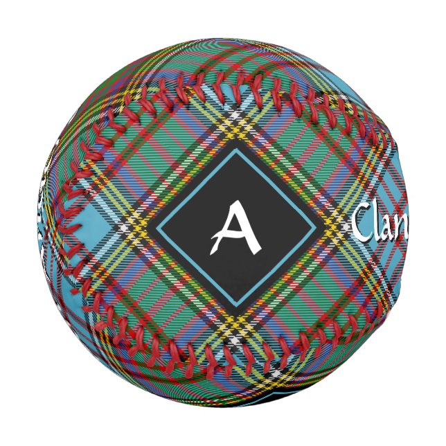 Pelota De Béisbol Clan Anderson Tartan Baseball (Anverso izquierdo)