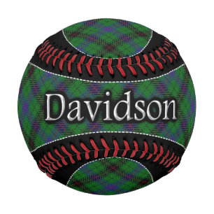 Pelota De Béisbol Clan Davidson Scottish Dream Tartan