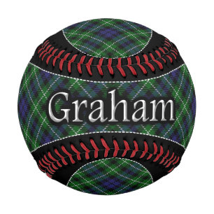Pelota De Béisbol Clan Graham Scottish Dream Tartan