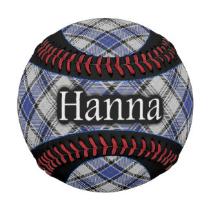 Pelota De Béisbol Clan Hannay Hanna Scottish Tartan