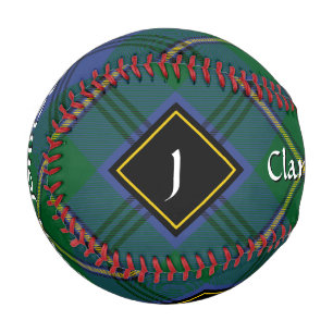 Pelota De Béisbol Clan Johnston Tartan Baseball