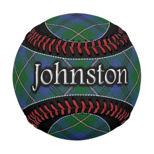 Pelota De Béisbol Clan Johnstone Johnston Sueño Escocés Tartán
