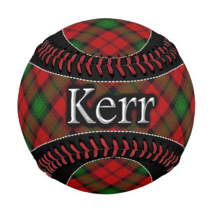 Pelota De Béisbol Clan Kerr Scottish Dream Tartán