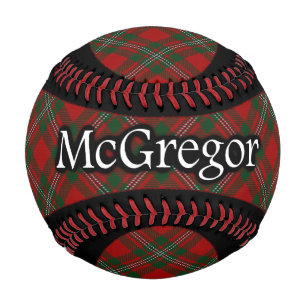 Pelota De Béisbol Clan MacGregor McGregor Scottish Tartán