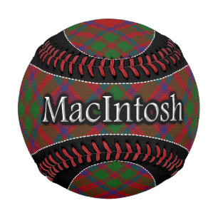 Pelota De Béisbol Clan MacIntosh MacKintosh Scottish Dream Tartán