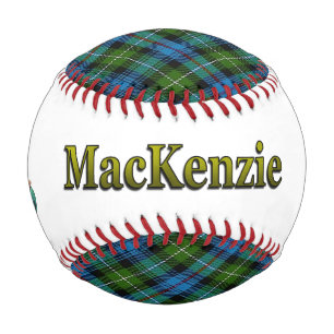 Pelota De Béisbol Clan MacKenzie Scottish Tartan Dreams Baseball