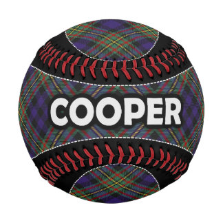 Pelota De Béisbol Clan McClelland MacLellan Tarta de Sueño Escocés T