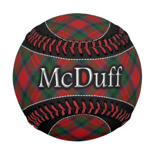 Pelota De Béisbol Clan McDuff MacDuff Scottish Dream Tartán