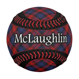 Pelota De Béisbol Clan McLaughlin MacLachlan Scottish Tartan