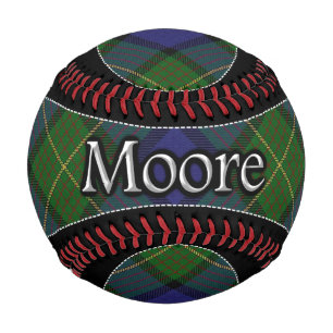Pelota De Béisbol Clan Muir Moore Scottish Dream Tartán