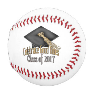 Pelota De Béisbol Clase de 2017 que celebra el regalo de graduación