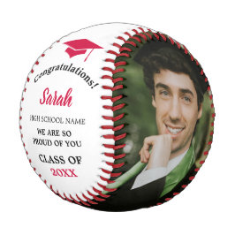 Pelota De Béisbol Clase De Foto De Graduación De personalizados De 2