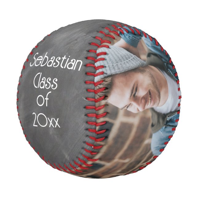 Pelota De Béisbol Clase de graduación de la foto personalizada (Angular)