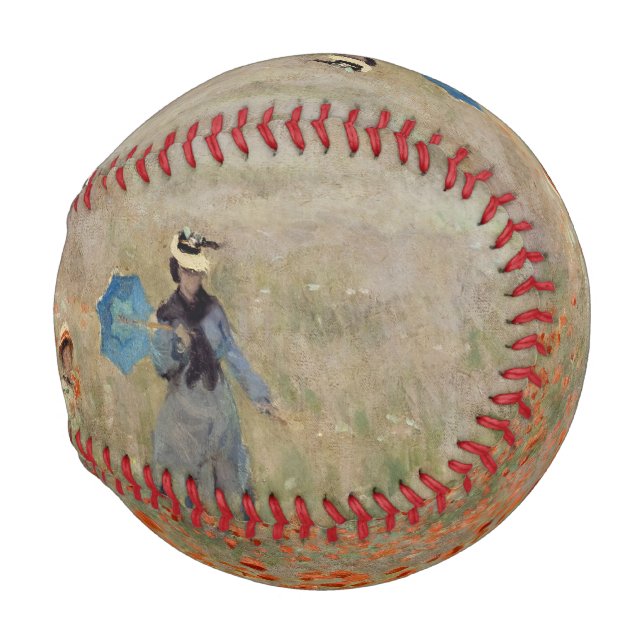 Pelota De Béisbol Claude Monet - Campo de amapola (Anverso derecho)