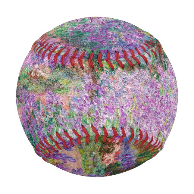 Pelota De Béisbol Claude Monet - El jardín del artista en Giverny (Anverso)