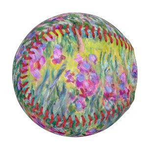Pelota De Béisbol Claude Monet - El jardín del Iris en Giverny