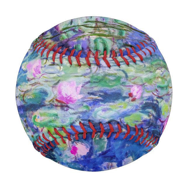 Pelota De Béisbol Claude Monet - Lilies de agua / Nympheas 1919 (Anverso)