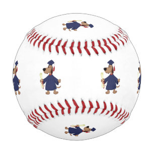 Pelota De Béisbol Clíparte de perros graduados