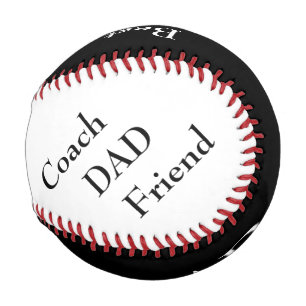 Pelota De Béisbol Coach Dad Friend Gran Padre Número Uno