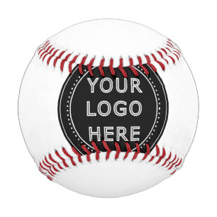 Pelota De Béisbol Código QR negro elegante y elegante