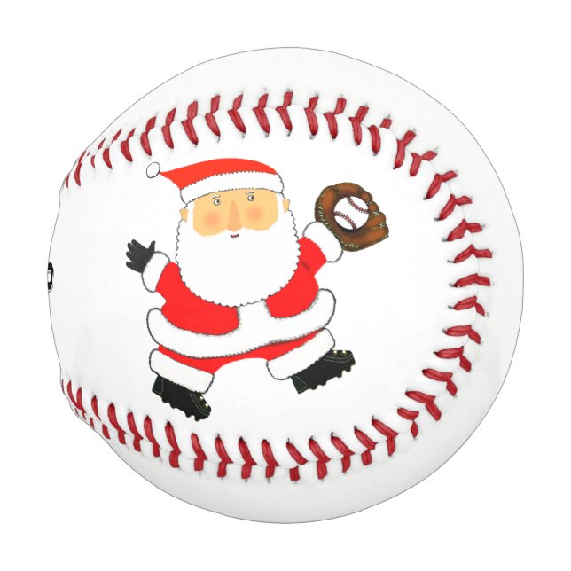 Pelota De Béisbol Colectivo de Navidades de Béisbol (Anverso derecho)