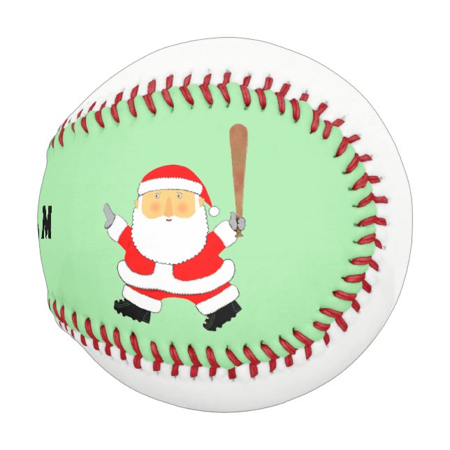 Pelota De Béisbol Colectivo de Navidades de Béisbol (Anverso derecho)