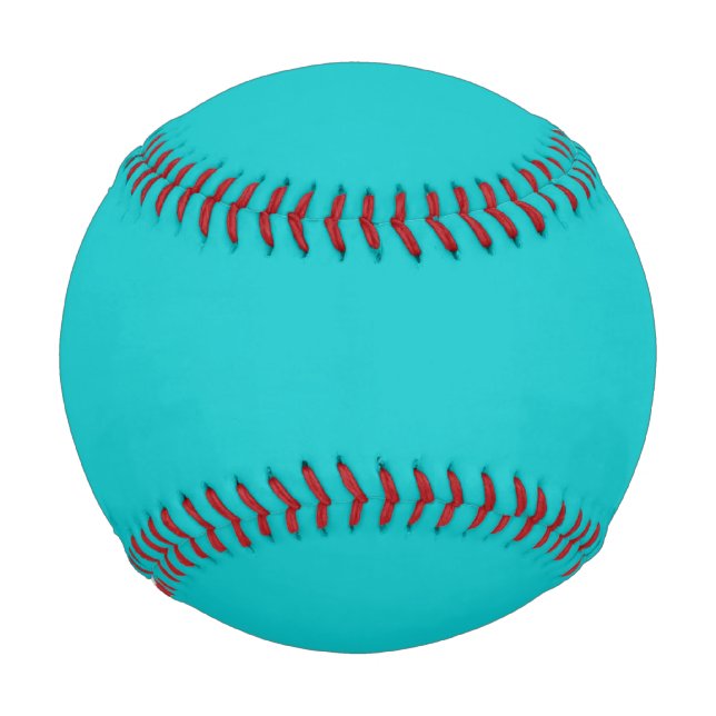 Pelota De Béisbol Color claro y claro turquesa brillante (Anverso)