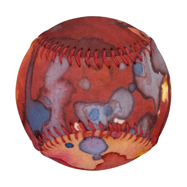 Pelota De Béisbol color de fondo 7 (Anverso)