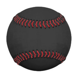 Pelota De Béisbol Color negro oscuro