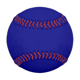 Pelota De Béisbol Color sólido azul marino | Clásica | Elegante