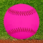Pelota De Béisbol Color sólido neón rosado<br><div class="desc">Un rosa vibrante y electrizante,  lleno de energía y emoción. Recordatorio de los signos de neón que iluminan la bulliciosa vida nocturna de una ciudad o los vivos tonos de las flores tropicales,  este color es audaz,  lúdico y sin remordimientos. Perfecto para hacer una declaración llamativa.</div>