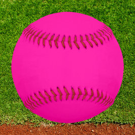 Pelota De Béisbol Color sólido neón rosado
