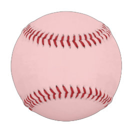 Pelota De Béisbol Color sólido rosa del bebé