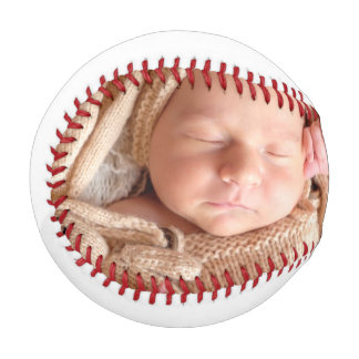 Pelota de béisbol con foto personalizada