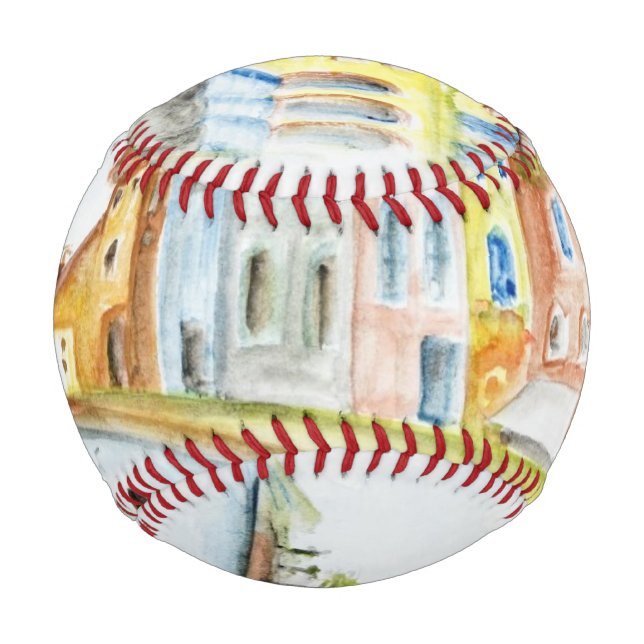 Pelota De Béisbol Concepto de Venecia (Anverso)