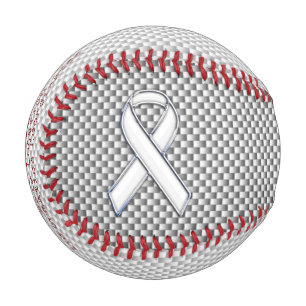 Pelota De Béisbol Conciencia personalizada de cromo como cinta blanc