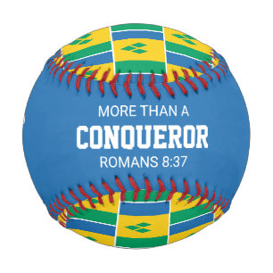 Pelota De Béisbol CONQUERIDOR cristiano ST VINCENT